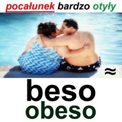 beso obeso